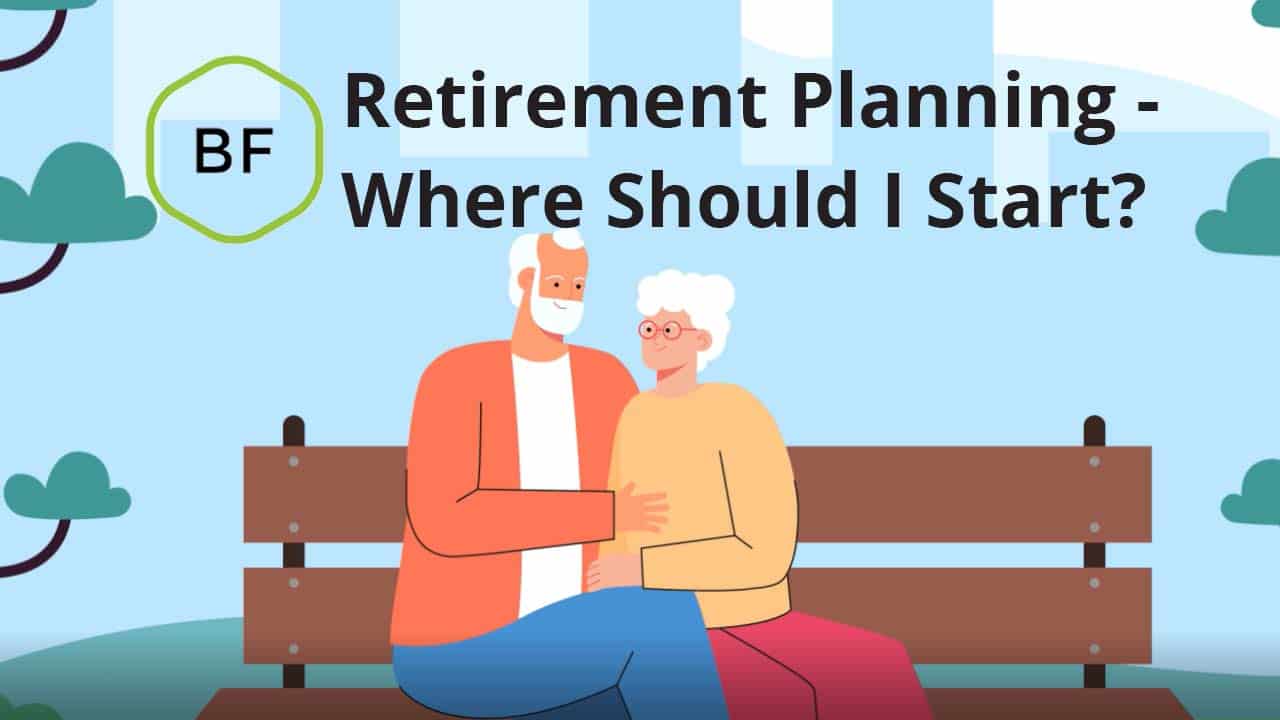 Retirement Planning- Where Do I Start? couple on a bench